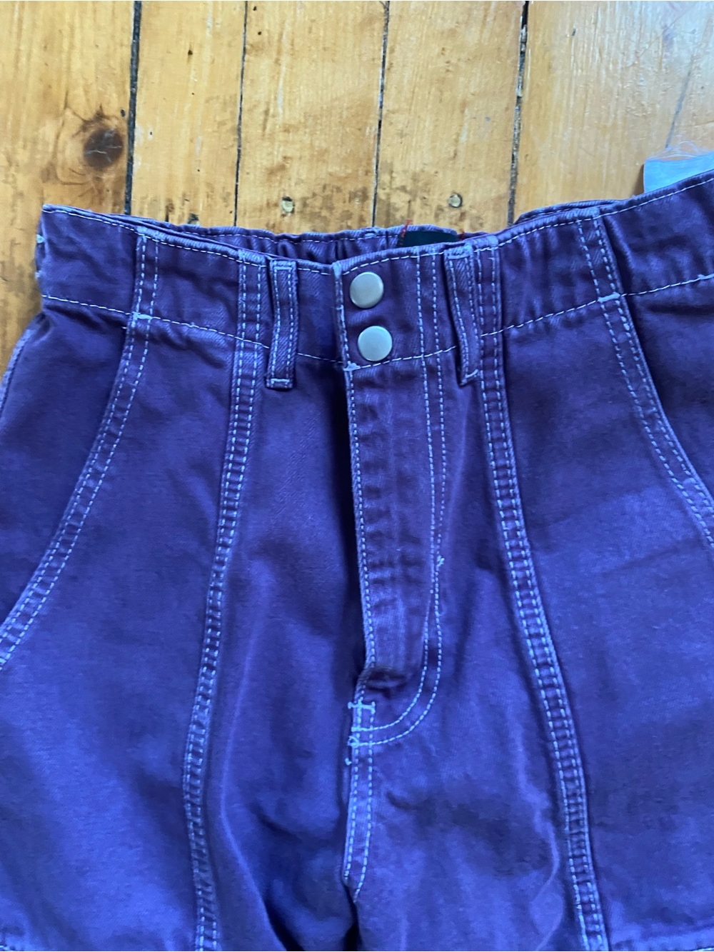 BDG Purple Cargo Pants - Picture 3 of 6